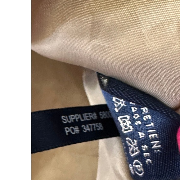 Ralph Lauren sport SZSM Quilted Barn Jacket Tan Polo Player Logo Full Zip Collar - Picture 14 of 16